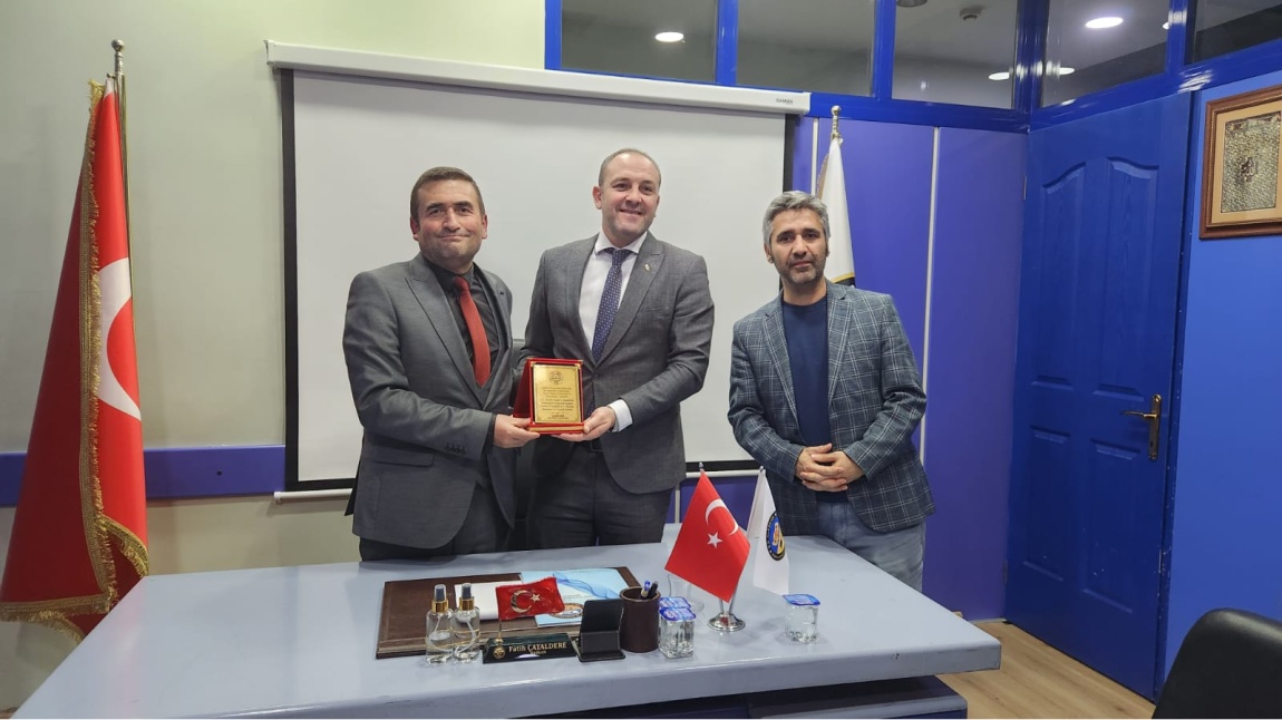  S. S. Alaşehir Esnaf Ve Sanatkarlar Kredi Kefalet Kooperatifi Başkanı Fatih ÇATALDERE'yi Ziyaretimiz